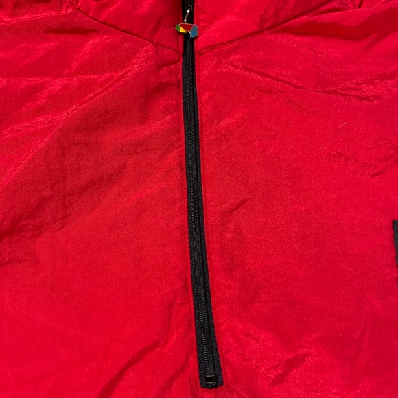 Vintage 80s Bellwether Quarter Zip Nylon Jacket L - Picture 5 of 13